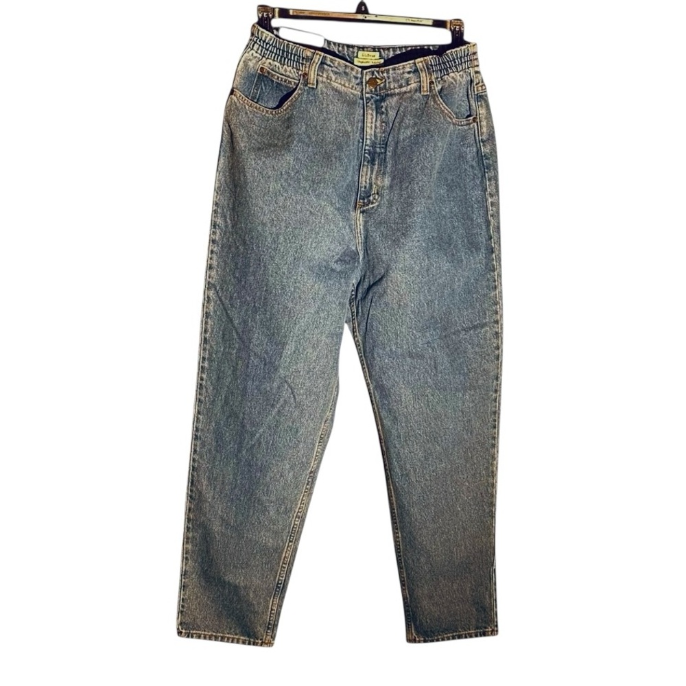 L.L. Bean Original Fit Relaxed Denim Blue Jeans Size 16 NWT 📦